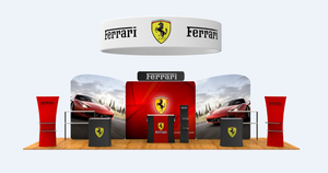 Cabina de exposición de Feria Comercial de Jiangmen con soportes de <span class=keywords><strong>TV</strong></span> Equipo de feria comercial de alta calidad - Product Image 6