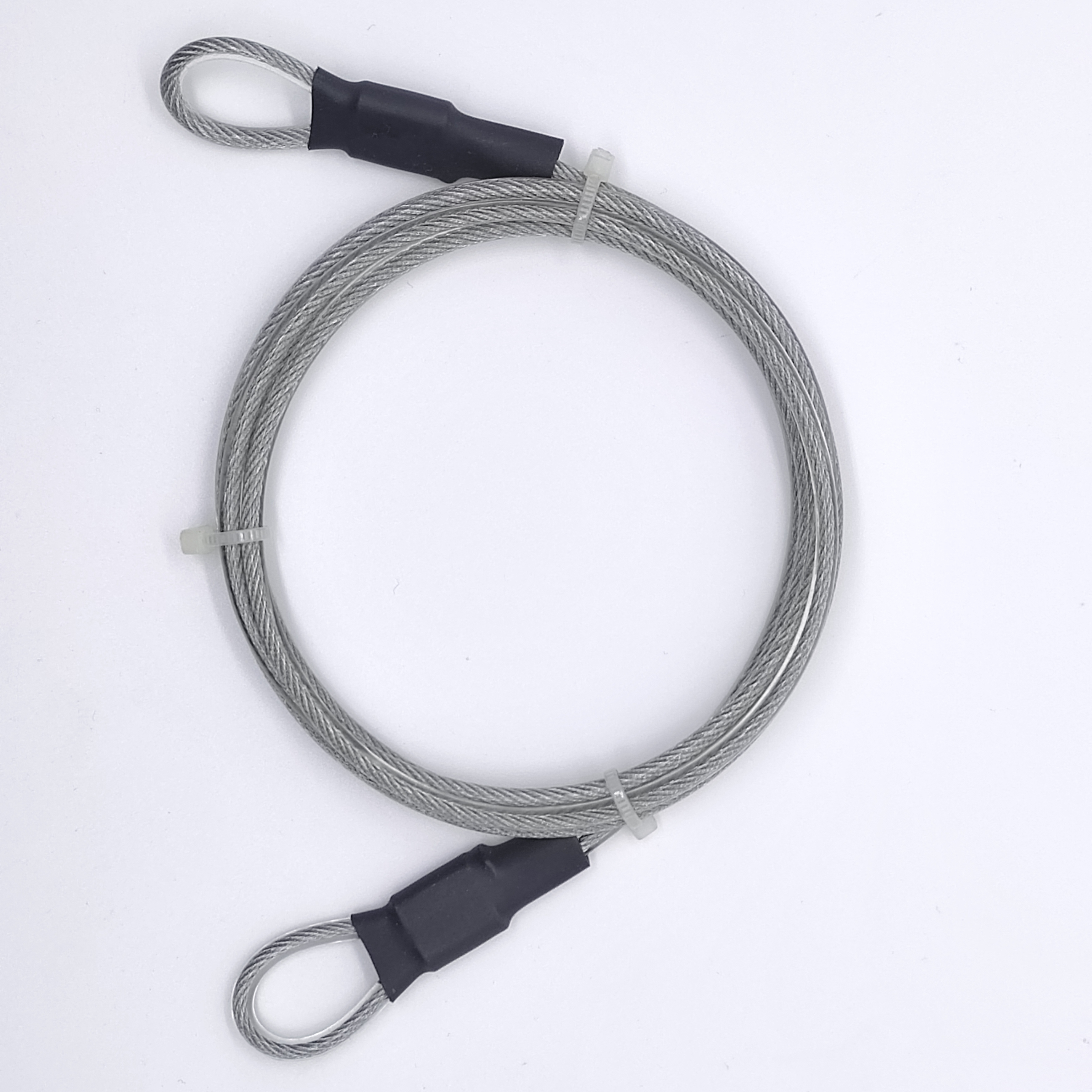 Прочный стальной трос с петлями из АБС-пластика