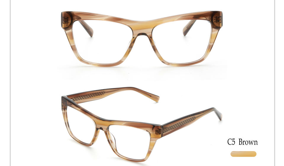 Eco Friendly Mazzucchelli Acetate Cat Eye Eyeglasses Frames Handmade ...