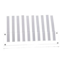 Présentoir en acrylique pour échantillons de parfum, support pour huiles essentielles et échantillons de fragrances, avec pointes pour tester les parfums, en papier premium