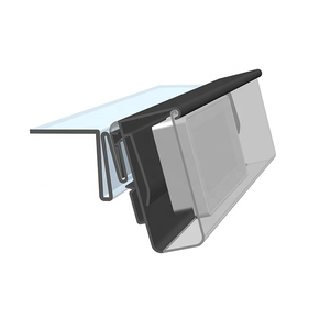 Meethope Digital Shelf Strip with Protective Cover Electronic <strong>Label</strong> Holder for Esl <strong>Label</strong>