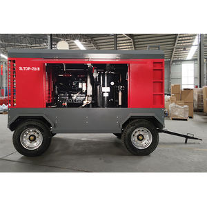 超静音柴油便携式空气压缩机，封闭式罩体设计，噪音低于75分贝，适合城市作业 - Product Image 6