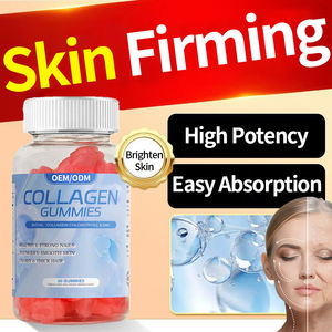 Gummies OEM à l'acide hyaluronique et au collagène <span class=keywords><strong>pour</strong></span> le blanchiment de la peau, soutien antioxydant, glutathion, vitamine C, forme personnalisée, bonbons gélifiés à emporter - Product Image 2