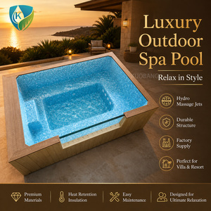Piscine hors sol en fibre de verre à installation rapide, conteneur modulaire, réservoir de natation facile à monter pour jardin extérieur, <span class=keywords><strong>spa</strong></span> domestique, piscine de plongeon - Product Image 3