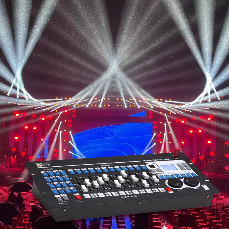 King Kong DMX512 Lighting Console - 768 Channels & Built-in