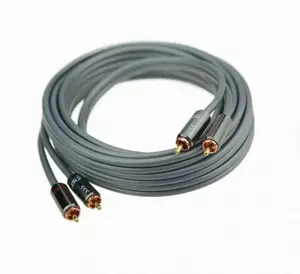 Красный и черный динамик провода сбалансированный акустический кабель Лучший бюджетный Акустический кабель