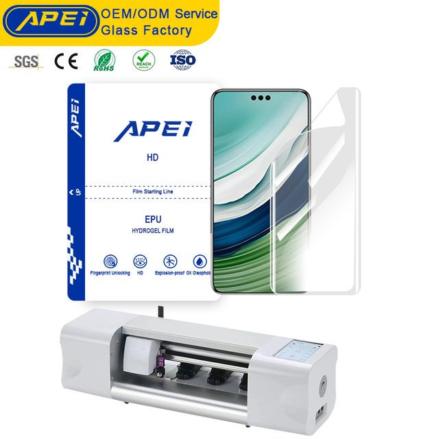 Factory Wholesale 0.18mm HD clear Matte Privacy TPU EPU Soft Hydrogel Film Materials Sheet Screen Protector for Cutting Machine