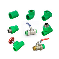 Raccords de tuyauterie en plastique PPR haute pression pour tubes d'eau chaude, résistants à la corrosion, toutes tailles 20mm-110mm, service de découpe