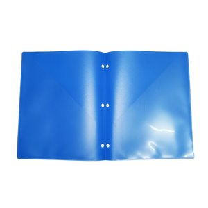 Lot de 10 classeurs à 3 anneaux en plastique format lettre, <span class=keywords><strong>avec</strong></span> 2 pochettes, logo personnalisé, vente en gros à prix réduit - Product Image 2