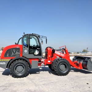 HZM New 825 2.<strong>5Ton</strong> Mini Telescopic <strong>Loader</strong> Log Wheel <strong>Loader</strong> with CE Approval - Product Image 2