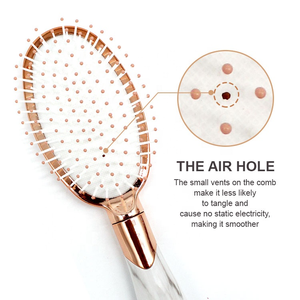 5 Set di spazzole per <span class=keywords><strong>capelli</strong></span> in marmo di plastica Paddle Pad e blow-dry inclusa <span class=keywords><strong>spazzola</strong></span> per <span class=keywords><strong>capelli</strong></span> con cuscino a paletta e <span class=keywords><strong>spazzola</strong></span> rotonda per asciugatura a soffiaggio - Product Image 5