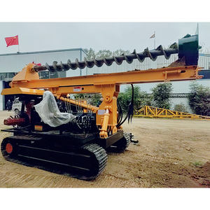 유압식 지상 스크류 파일 드라이버, 수동 파일 드라이버, 경사면 크롤러 타입 GPS - Product Image 5