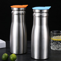 Bouilloire à eau froide moderne en acier inoxydable pour hôtels et restaurants, grande capacité isolée, écologique, logo personnalisé