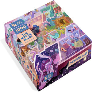 Puzzle éducatif jouets 1000 pièces puzzle personnalisé Le labyrinthe mystique grande image Puzzles jeu - Product Image 1