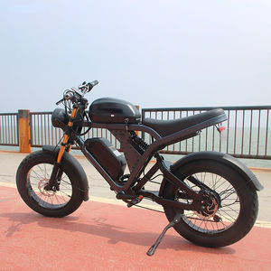 Gros grande puissance 1500W 41AH grande batterie au lithium cyclomoteur Ebike électrique tout terrain nouveau E <span class=keywords><strong>Vintage</strong></span> moto Sport USA entrepôt - Product Image 1