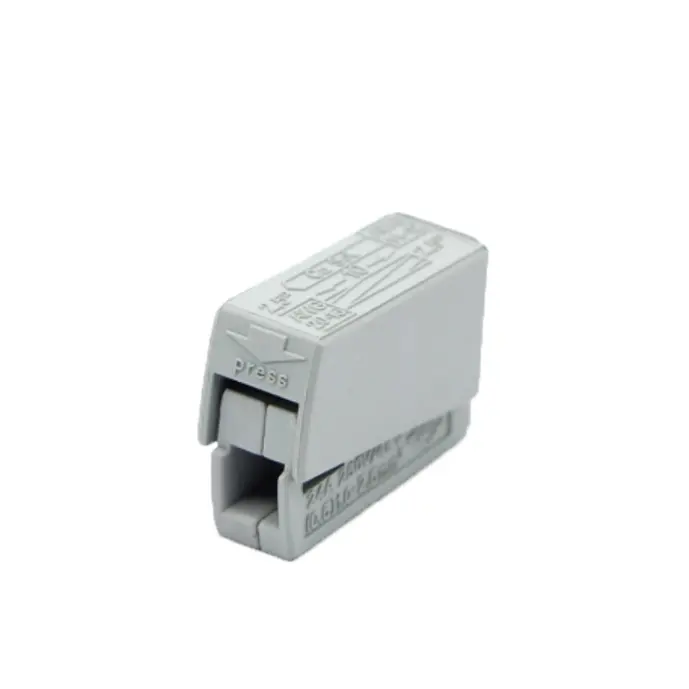 Factory Wholesale 450V 24A 4KV PC 1Pin Lamp Led Strip Light Wire Quick Electrical Terminal Block Connector For Power