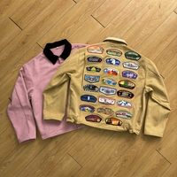 Veste de travail personnalisée en toile de canard épaisse pour homme, style Detroit, pour charpentier, chauffeur de camion, ouvriers, veste bomber Eisenhower