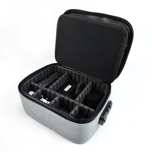 Custom Large Capacity Travel Tool Storage Bag Portable Movable Board Multiple Eva Hard Tool Case