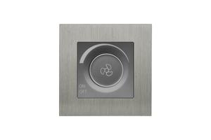 Mvava EU tiêu chuẩn chải Hợp kim nhôm 10A CE chứng nhận điện ánh sáng Tường <span class=keywords><strong>Dimmer</strong></span> Thiết bị chuyển mạch fan hâm mộ bộ điều khiển nhà - Product Image 3