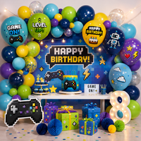 Pixel-Gaming Bedruckte 12-Zoll-Latexballons Videospiel-Geburtstagsballons Individueller Druck für Kindergeburtstags-Partydekoration