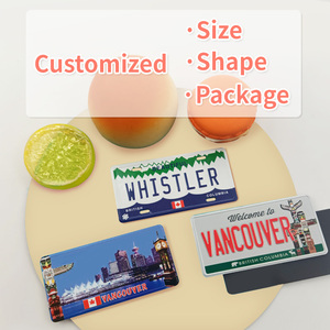 Fábrica Por Atacado Barato Personalizado <span class=keywords><strong>Vilnius</strong></span> 3d Criativo Folha De Alumínio Imprimir Lembrança Ímã De Geladeira Logotipo Personalizado 3d Diy - Product Image 5