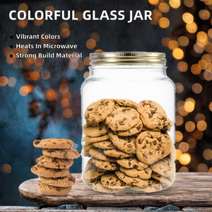 Luxury Modern Crystal Glass Candy Storage Container Unique Colorful <b>Cookie</b> Jewelry <b>Jar</b> Glass Lid for Kitchen for Party Occasions - Product Image 2