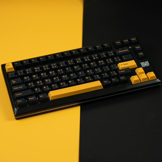 Customized New Mechanical Keyboard AF820 82 Keys Wireless USB Hot Swappable Gateron Switches RGB Backlit Gaming TKL English