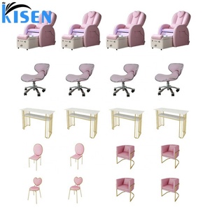 Mobilier de salon de beauté et de manucure Kisen, chaise de luxe pour pédicure, chaise de pédicure sans plomberie - Product Image 5