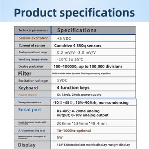 Báscula Transcell Americana T831-AJ, Nuevo Modelo, Puede Reemplazar a la TI-1500VC, Acero Inoxidable, Precisión del 0.02%, 220V - Product Image 3