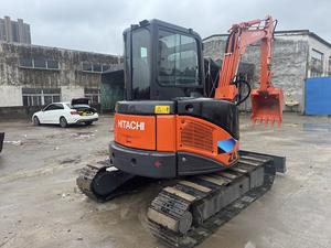 Miniexcavadora Hitachi ZX55 de Segunda Mano de Calidad Superior, Excavadora de Construcción de 5 Toneladas con Motor, Caja de Cambios y Bomba de Engranajes Originales - Product Image 3