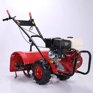 Factory direct supply ditching and weeding new agricultural machinery micro-tiller four-wheel drive loosening machine