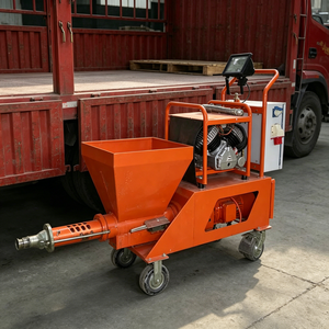 Machine à projeter du mortier pour les projets de plâtrage des murs d'appartements et de condos - Product Image 2