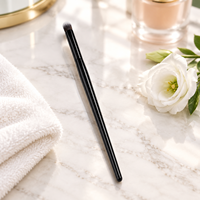 Pinceau de maquillage professionnel KB126 avec fibre de haute qualité de 0,07 mm, virole en aluminium épaissie et manche en bois de qualité supérieure