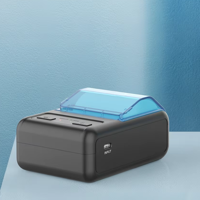 JINGXIN 1800mAh Rechargeable Battery Standby 3 Days 58mm Direct Thermal Printer for Android IOS Windows Printer