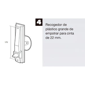 Avvolgitore per Tapparelle in Plastica Grande con Nastro da 22mm - Product Image 3