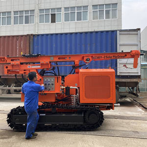 Solar Station Installeren Boormachine Grond Schroef Stapel Driver Kan Stapel En Boor - Product Image 2