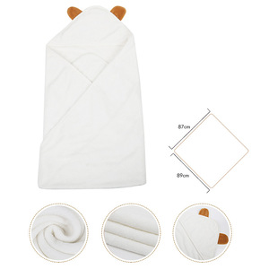 <span class=keywords><strong>Serviette</strong></span> <span class=keywords><strong>de</strong></span> <span class=keywords><strong>bain</strong></span> à capuche en coton bambou nouveau-né avec <span class=keywords><strong>tablier</strong></span> tissé techniques pour salle <span class=keywords><strong>de</strong></span> <span class=keywords><strong>bain</strong></span> - Product Image 4