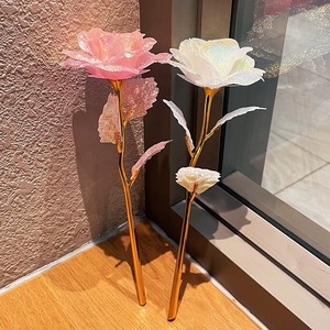 Nuevos Ramos de Flores Artificiales de Rosa Galaxia con Caja de <span class=keywords><strong>Regalo</strong></span>, Regalos de San Valentín para Ella, Mamá, Esposa, Novia, Día de San Valentín 2026 - Product Image 2