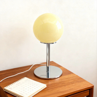 Lampe de table LED DC moderne et simple au design créatif pour chambre, bureau, studio - Ornement et lumière d'ambiance en forme de sucette