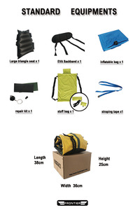Mélange d'eau blanche abordable personnalisable couleur Tpu Packraft Packraft gonflable à vendre - Product Image 3