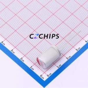 ตัวเก็บประจุแบบแข็ง CE1V687MC189G1PV100 แบบ Through hole (THT), ขนาด D10xL16 มม. 680uF 20% 35V - Product Image 1