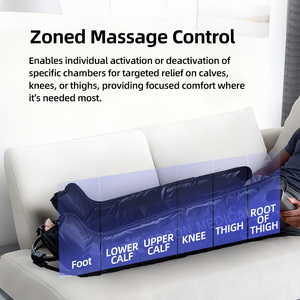 Botas de Compresión Terapéuticas que Promueven el Drenaje Linfático, Recuperación Corporal Completa, Relajación por Presión de Aire y Circulación Deportiva - Product Image 3