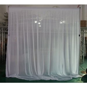 Heavy duty portable event wedding aluminum <b>backdrop</b> <b>stand</b> pipe and drape kit - Product Image 5