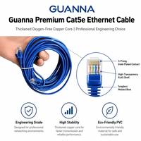 Cable de Red LAN de Cobre Cat5e RJ45 UTP FTP SFTP OEM al Mejor Precio, de 0.5m a 20m, para PC, Laptop, Router, Oficina e Internet