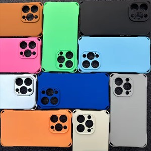 Couverture de téléphone de couleur unie pour <span class=keywords><strong>iPhone</strong></span> 7/<span class=keywords><strong>8</strong></span>/SE/XR/Xs Max/11/12/13/14/15/16/17 avec étui à trou adapté à la sangle/<span class=keywords><strong>cordon</strong></span>/lanière/chaîne - Product Image 3