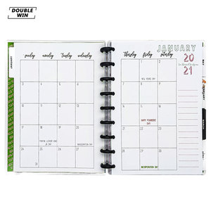 Tùy chỉnh in ấn 2026 2027 lá vàng cô gái xinh đẹp đĩa ràng buộc kế hoạch với các trang Tab - Product Image 5