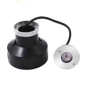 <span class=keywords><strong>Luminaire</strong></span> LED encastré pour piscine, <span class=keywords><strong>extérieur</strong></span>, IP68, acier inoxydable 316, blanc chaud, encastré, rond, pour terrasse, éclairage souterrain - Product Image 3