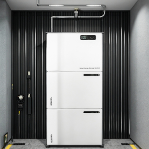 <b>48v</b> 51.2V 100ah 200ah Wall Mounted 5kWh 10kWh 15kWh 16kWh Home Power Supply <b>Battery</b> Pack Stackable System Type - Product Image 2