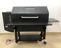 Barbecue fumoir à granulés de bois avec contrôleur numérique et système d'allumage automatique, robuste et performant