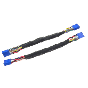 OEM Lengte Kabelboom Beide Einden 10-pins 2.54mm Pitch Dupont Connector Met M3 GND Ring Lug Aarding Kabel voor Industriële Module - Product Image 4
